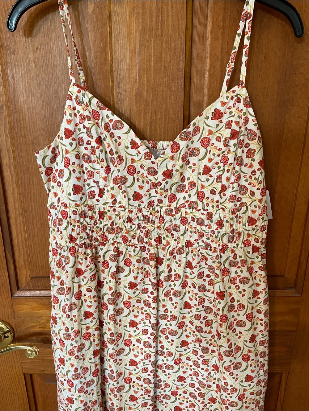 Floral Spaghetti Strap Sundress